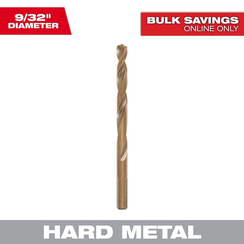Milwaukee 9/32 in. Cobalt Red Helix Drill Bit 48-89-2315 - The
