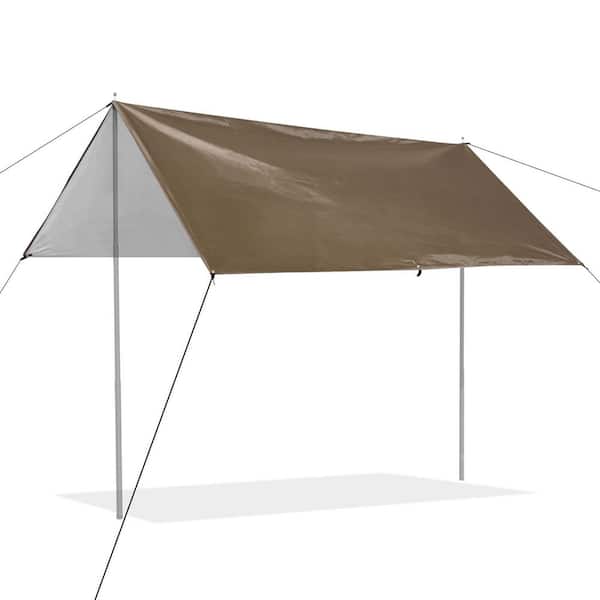 2-Person Camping Tent Tarp Multi-Purpose All-Weather Proof Poly Tarpaulin  Tent Cover Tarp CX099CP-TP - The Home Depot