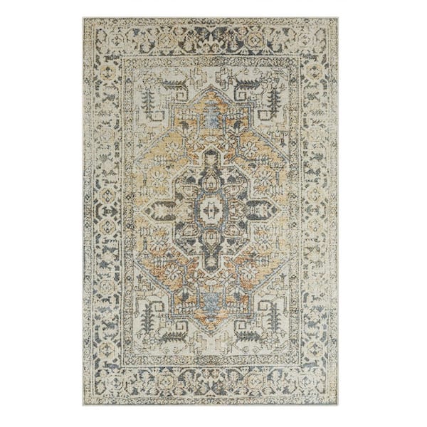 Xanthe Anthracite 6 ft. x 9 ft. Area Rug