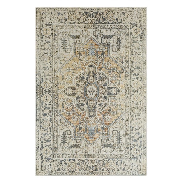 Mohawk Home Xanthe Anthracite 3 ft. 11 in. x 6 ft. Area Rug
