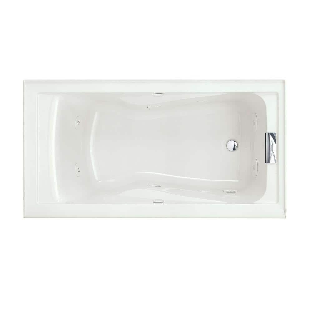 American Standard Evolution 60 in. x 32 in. Whirlpool Tub with EverClean in White -  2422VC.020