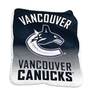 Vancouver Canucks Multi Colored Raschel Throw