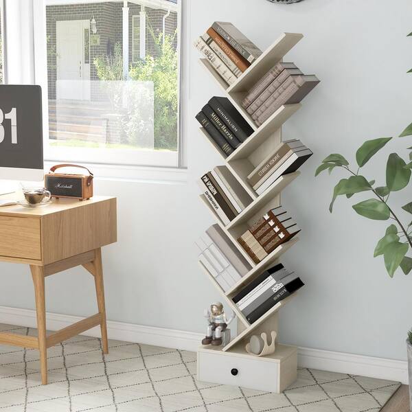 Bookshelf Magazine Rack Floor Living Room Study Simple Display