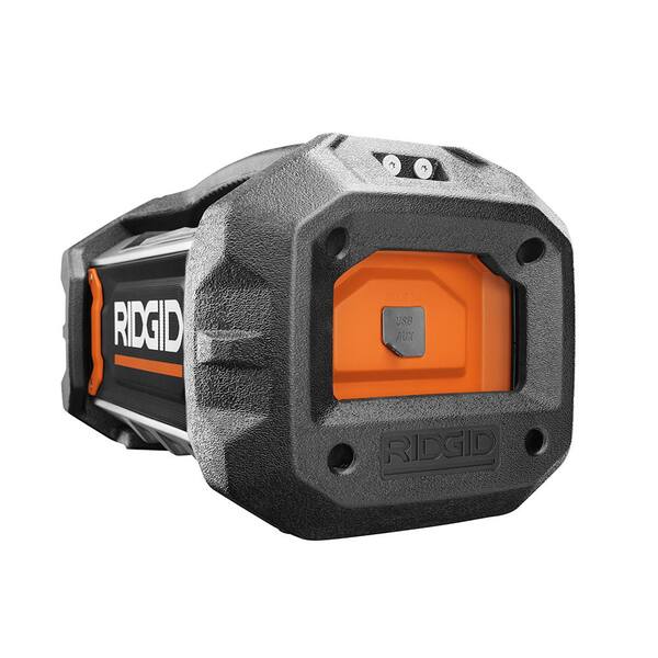 RIDGID - 18V Cordless Bluetooth Charging Radio (Tool Only)