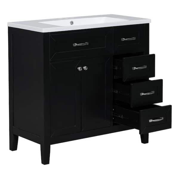 Amazon.com: Dntum Square Ceramic Countertop Laundry Sink