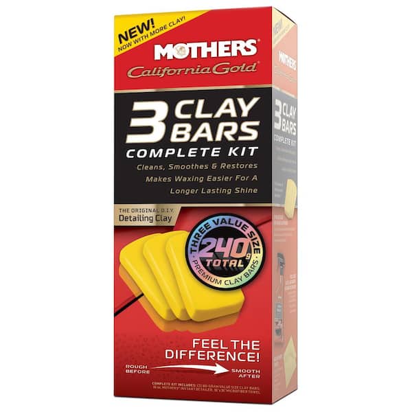 MOTHERS California Gold Clay Bar System Kit