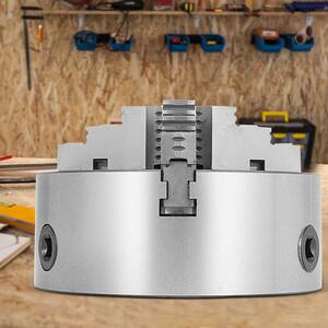 K11-100 4-Inch 3-Jaw Self-Centering Lathe Chuck – CNC Milling & Drilling Ready