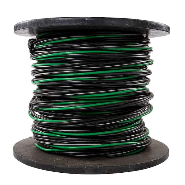 Southwire 500 ft. 2/0-2/0-2/0-1 Black Stranded AL MHF USE-2 Cable