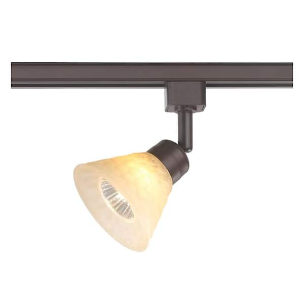 glass track lighting heads