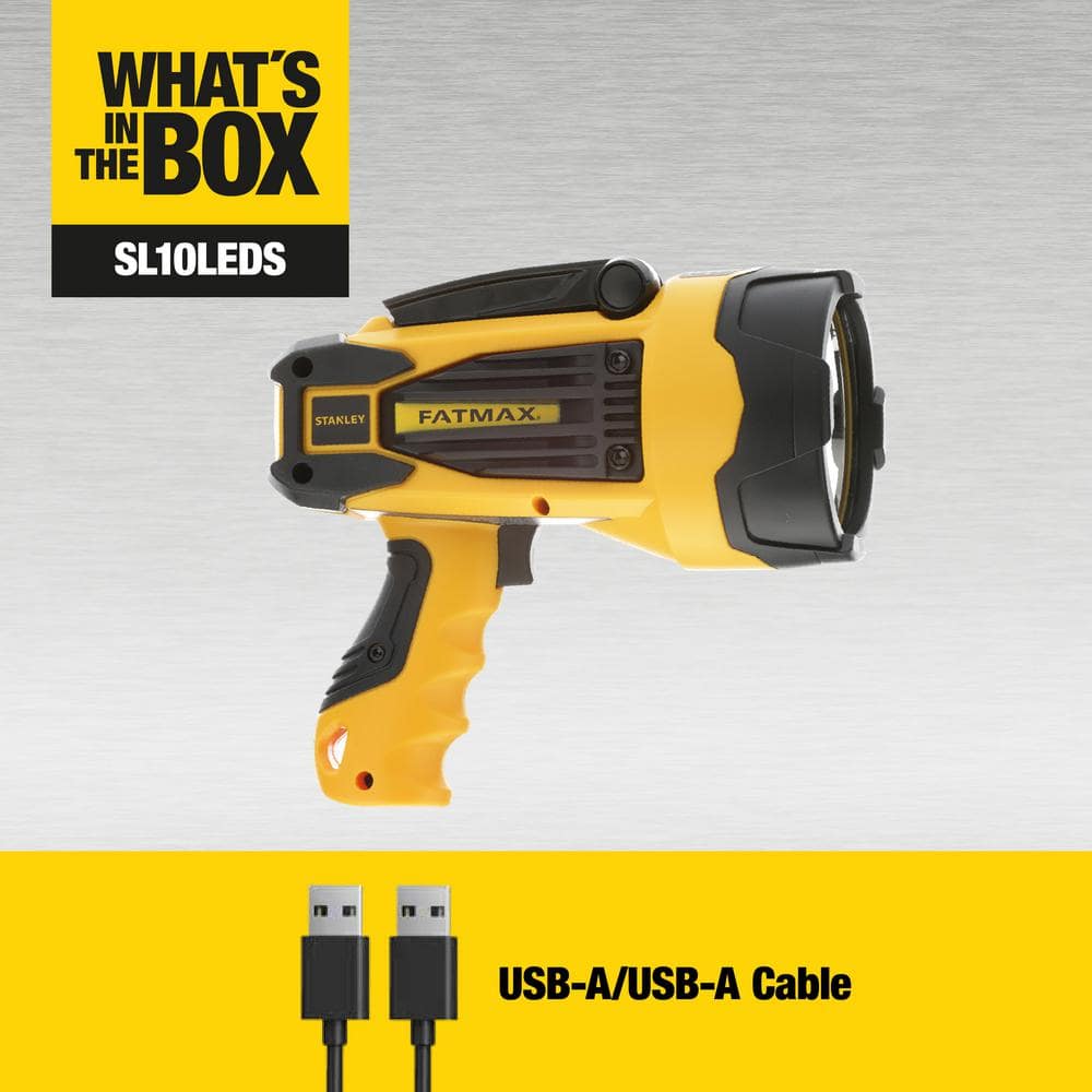 Stanley Fatmax 2200-Lumen Rechargeable LED Work Spotlight