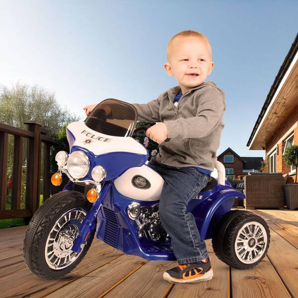 Lil Rider Lil' Rider Kids Motorcycle with Police Decals 80-YJ876U
