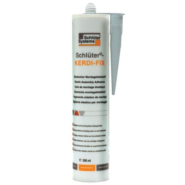 Schluter Kerdi-Fix 290 ml Gray Tile Edge Sealing/Bonding Compound