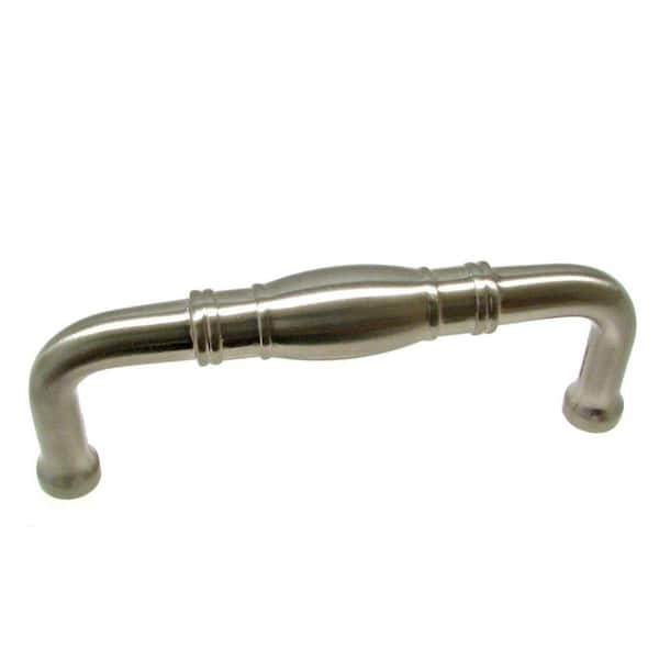 Richelieu Hardware Pincourt Collection 3 in. (76 mm) Vintage Brushed Nickel Cabinet Bar Pull