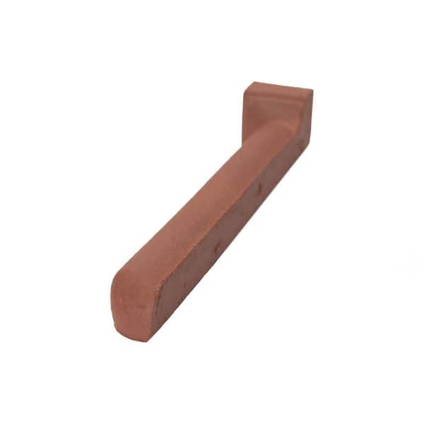 Quarry Out Corner Red 1 in. x 6 in. Matte Ceramic Floor and Wall Tile Trim