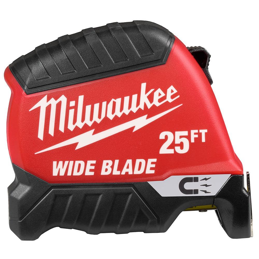 Milwaukee 25ft Wide Blade Magnetic Tape Measure