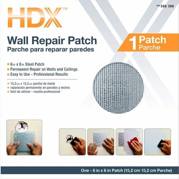 HDX 6 in. x 6 in. Drywall Wall Repair Patch