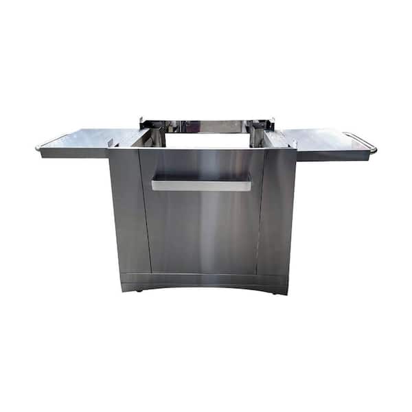 Stainless Steel Outdoor Grill Cart for Napoli Pizza Oven