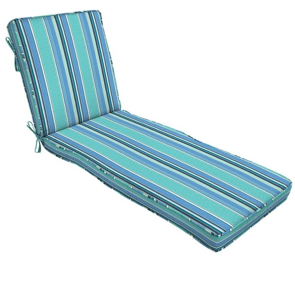 Home Decorators Collection 22 X 74, Sunbrella Lounge Chair Cushions Blue