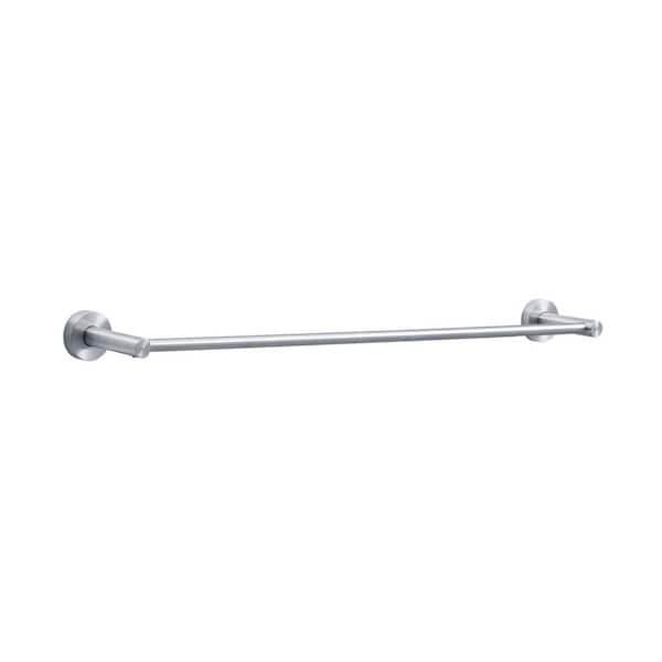 BOBRICK 24 in. Surface-Mounted Towel Bar in Bright-Polished