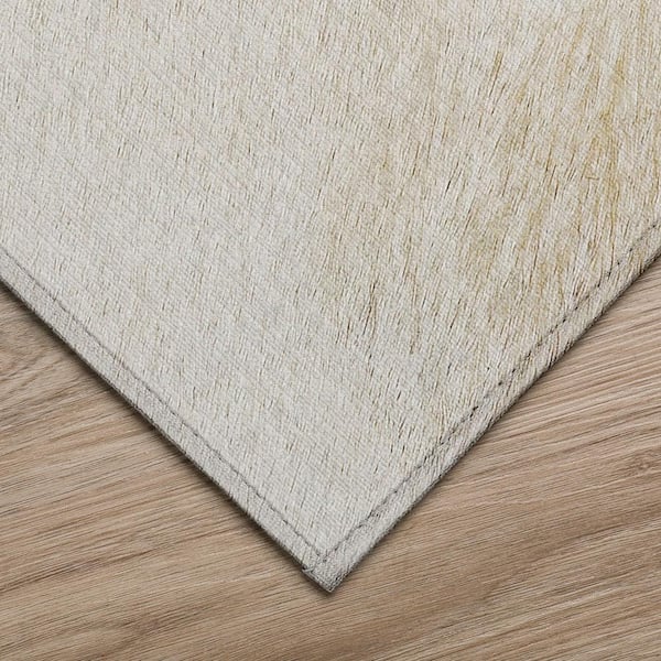 Laredo Black 8 ft. x 10 ft. Indoor/Outdoor Washable Area Rug