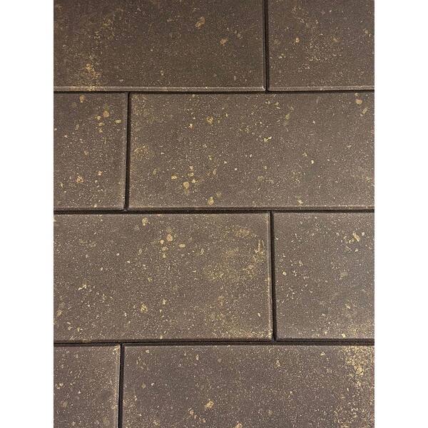 A La Maison Ceilings Rusted Steel 0.5 ft. x 3 ft. Glue up Foam Wood Ceiling Tile Planks (19.5 sq. ft. /Case)