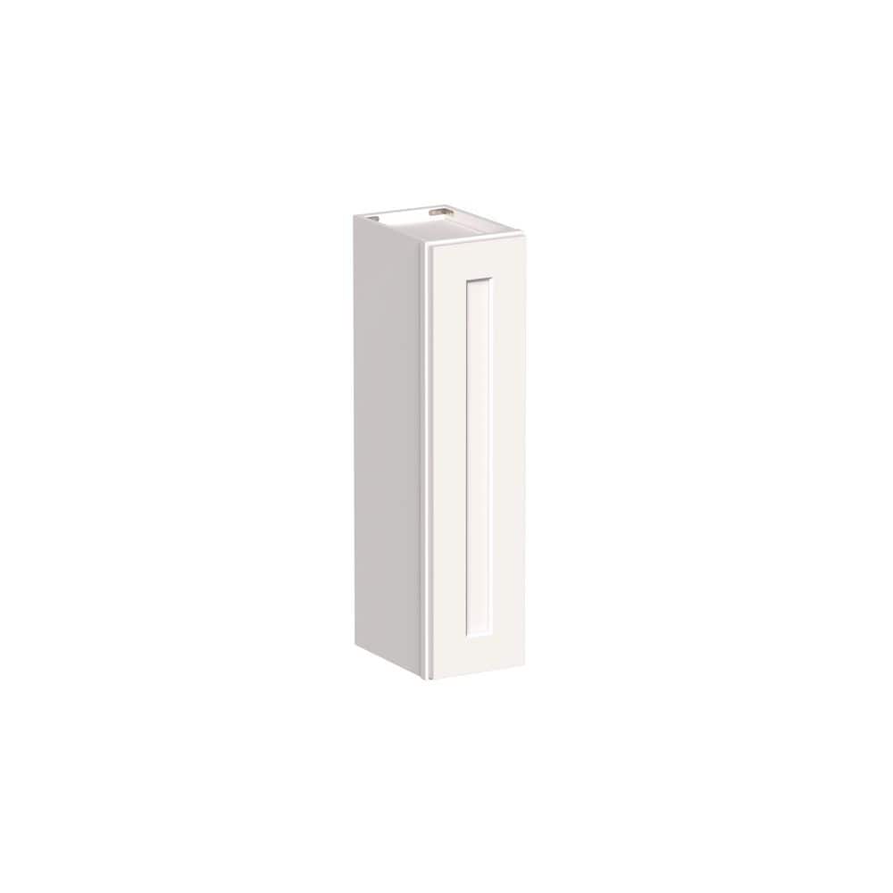 "Shaker Style 9"" W x 12"" D x 36"" H Wood Frame Ready to Assemble Single Door Wall Kitchen Cabinet in Shaker White" price history on PriceWatchPro