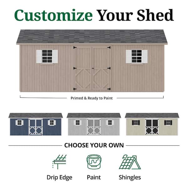 Little Cottage Co. Classic Workshop 10 ft. x 20 ft. Outdoor Wood