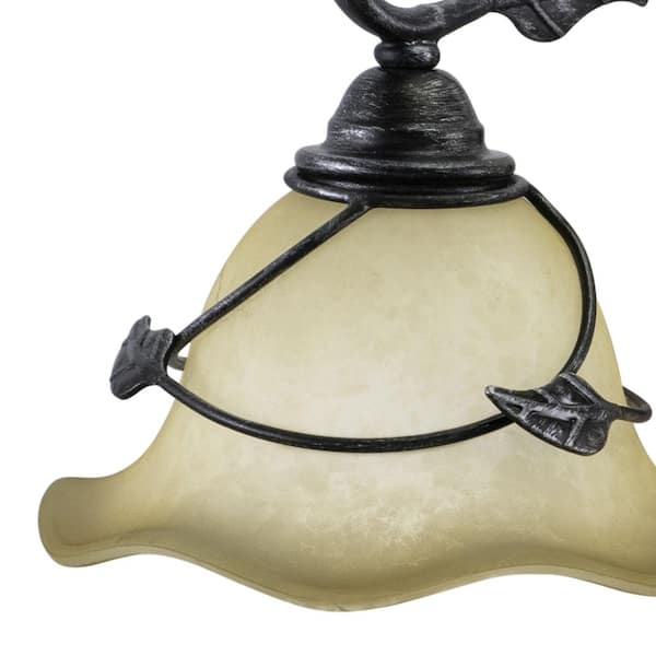 rustic bathroom light fixtures home depot