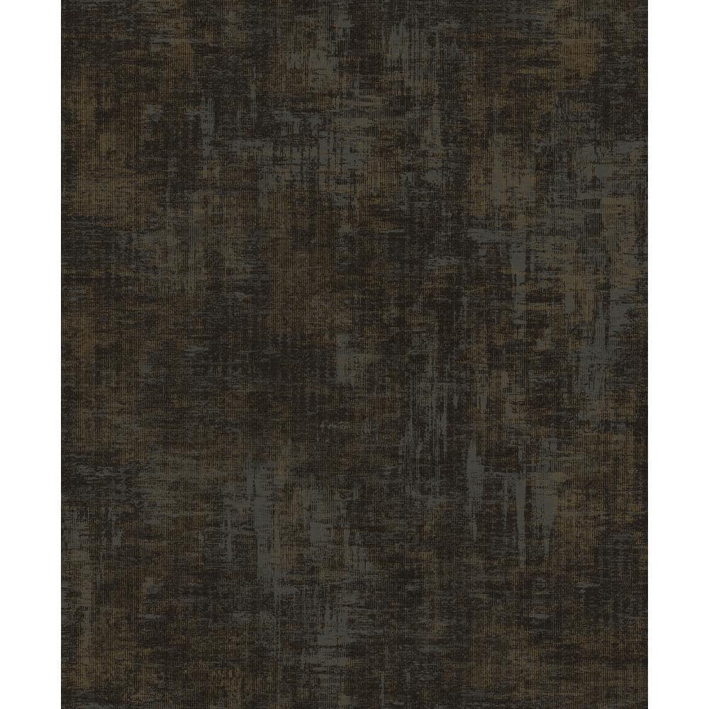 Lustre Collection Black/Gold Distressed Plaster Metallic Finish Paper on No
