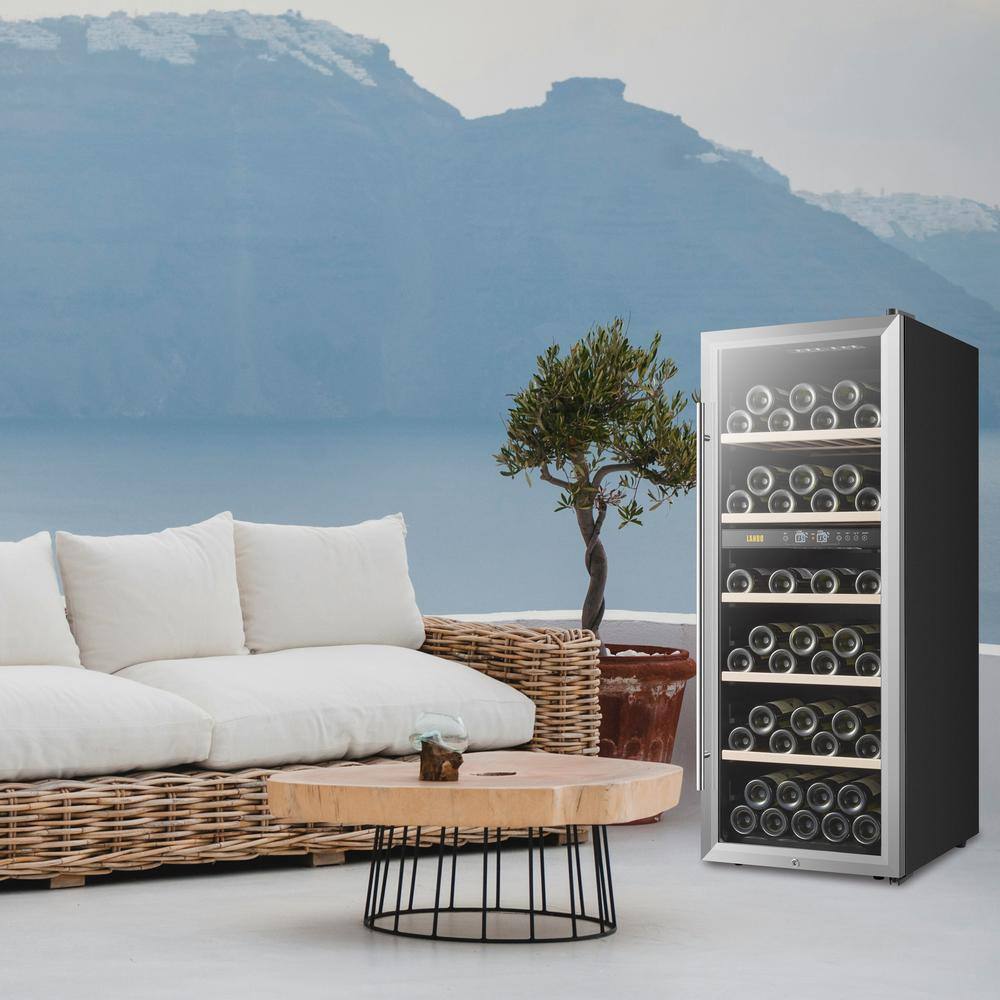 Lanbo 20 Inch Dual Zone Stainless Steel Wine Cooler