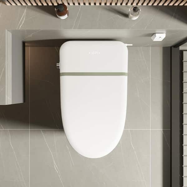 UKISHIRO Elongated Smart Bidet Toilet with Adjustable Sprayer Settings