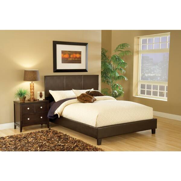 Hillsdale Furniture Harbortown Brown Queen Upholstered Bed