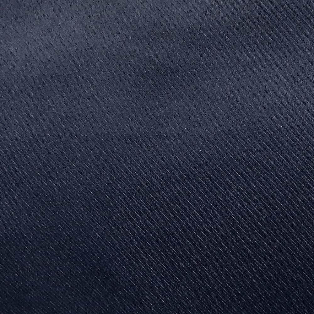 Navy Blackout Grommet Polyester 63" Window Curtain Panel