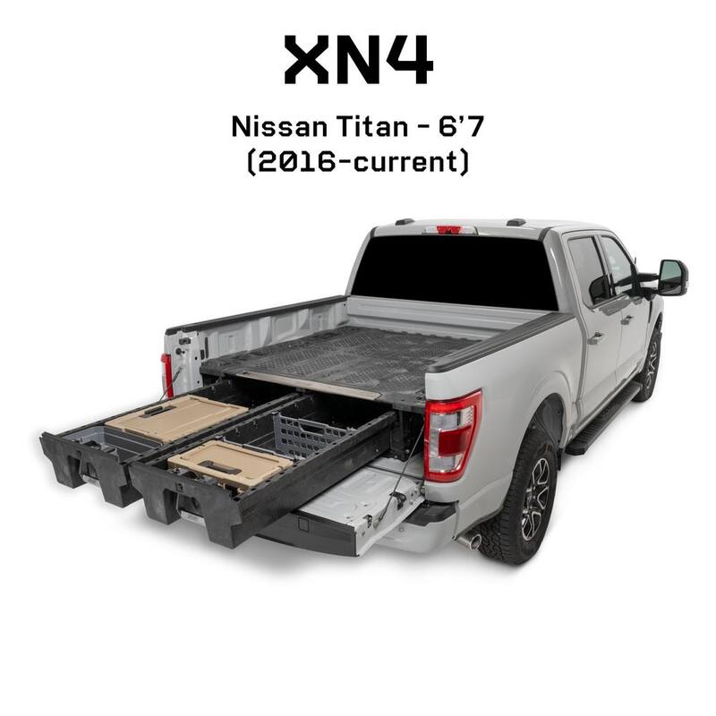 6 ft. 7 in. Bed Length Pick Up Truck Storage System for Nissan Titan (2016 - Current)