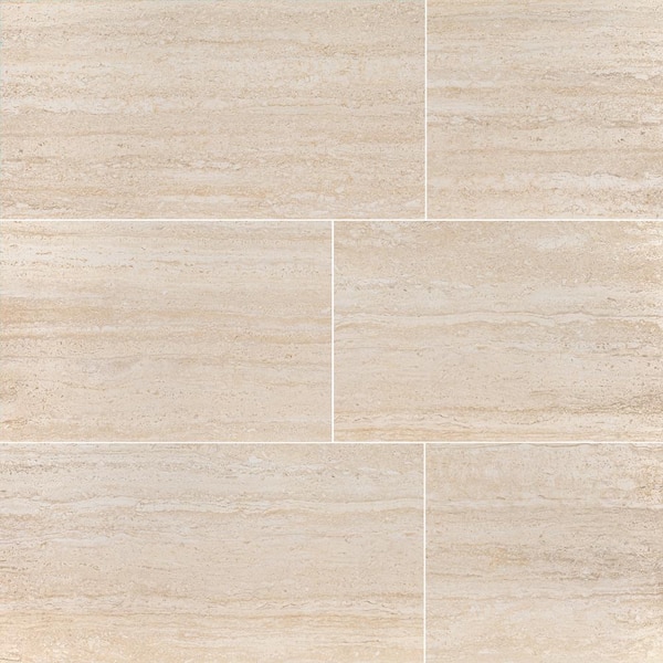 Msi Cordova Avorio 24 In X 48 In Matte Porcelain Paver Floor And Wall Tile 8 Sq Ftcase 4822