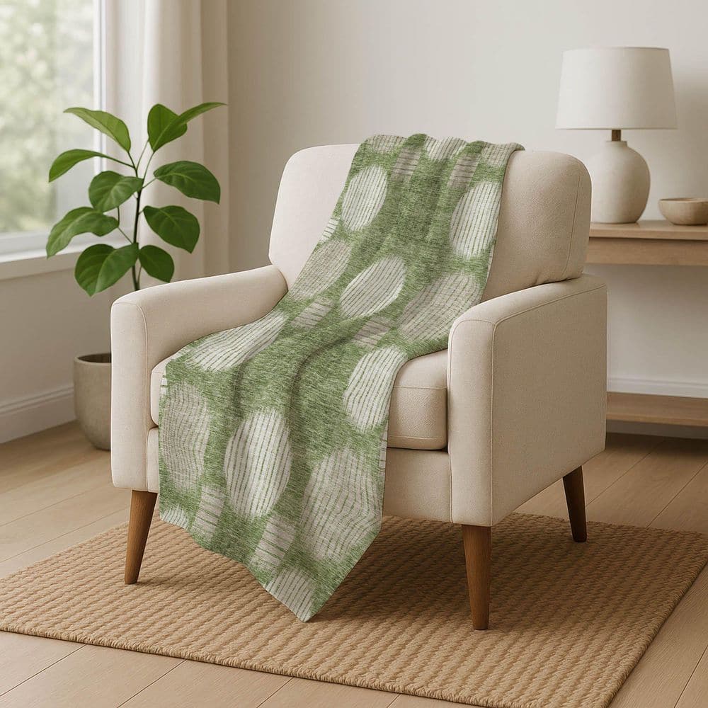 Premium Machine Washable ASB900 Green 50 in. x 70 in. Sherpa Throw Blanket price history on PriceWatchPro