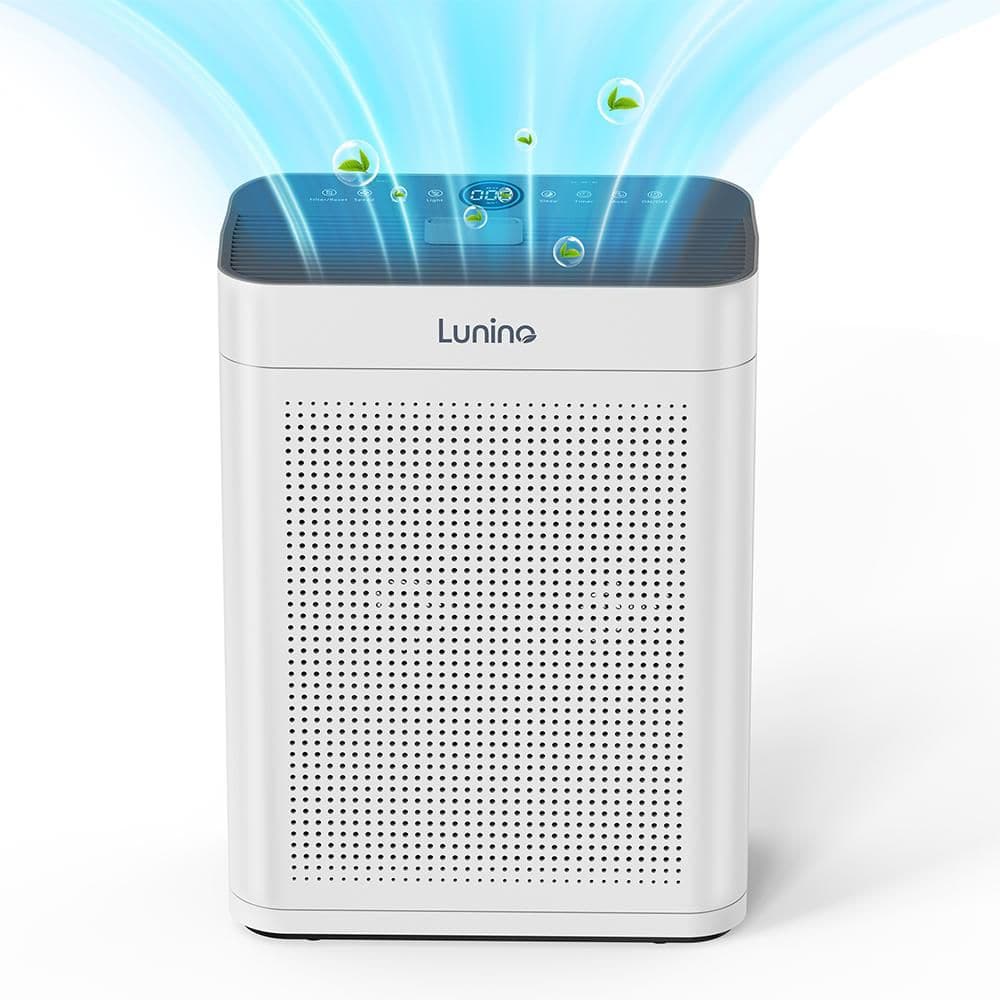 1810 sq. ft. True HEPA Console Air Purifier in White, 176 CFM, Quiet Sleep Mode, with Activated Carbon, Smoke Removal price history on PriceWatchPro