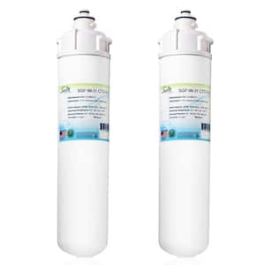 SGF-96-31 CTO-S-B Compatible Commercial Water Filter for EV9693-31,9655-11,9693-21, Made in USA (2 Pack).