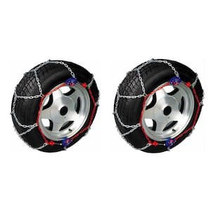 155505 Series 1500 Pickup Truck/SUV Snow Tire Chains, Pair (2-Pack)
