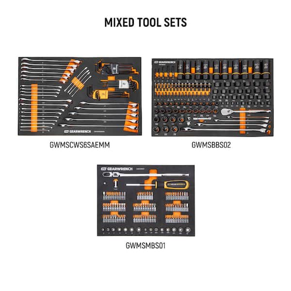 GEARWRENCH MEGAMOD 26 in. 9-Drawer Tool Rolling Chest and Cabinet