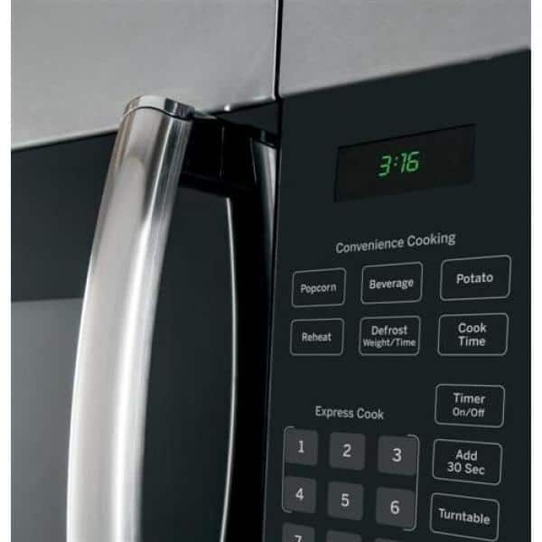 GE 1.6 cu. ft. Over-the-Range Microwave in Stainless Steel JVM3160RFSS -  The Home Depot