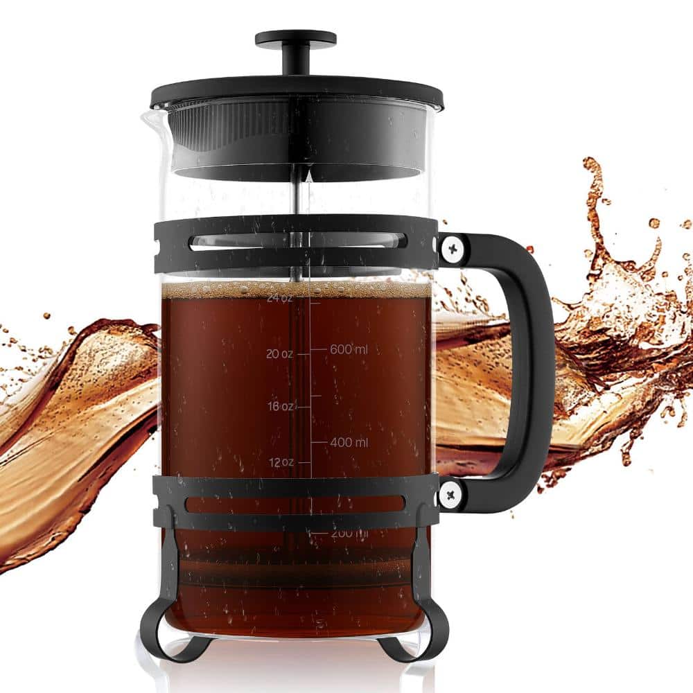 34 oz Glass French Press Coffee Maker, Borosilicate Coffee and Tea Press with Stainless Filter price history on PriceWatchPro
