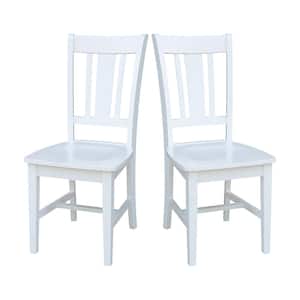 San Remo Pure White Dining Chair (Set of 2)