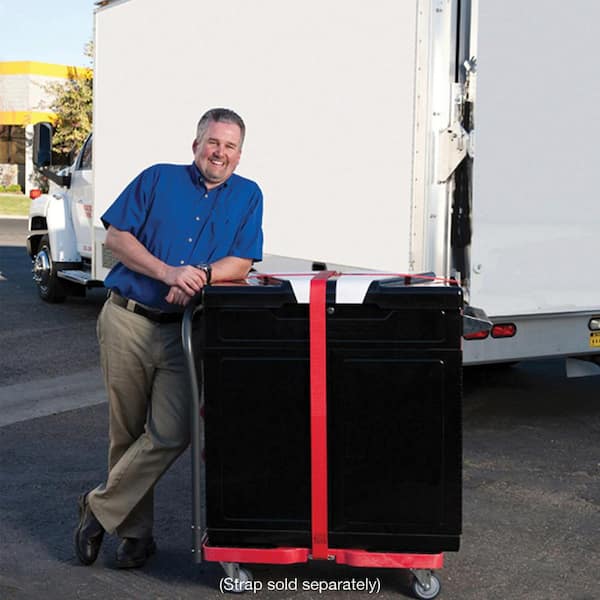 SNAP-LOC 1500 lbs. Capacity Industrial Strength Professional E-Track Dolly  in Red SL1500D4R - The Home Depot