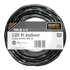 125 ft. 6/2 Black Stranded CerroMax SLiPWire Copper NM-B Wire