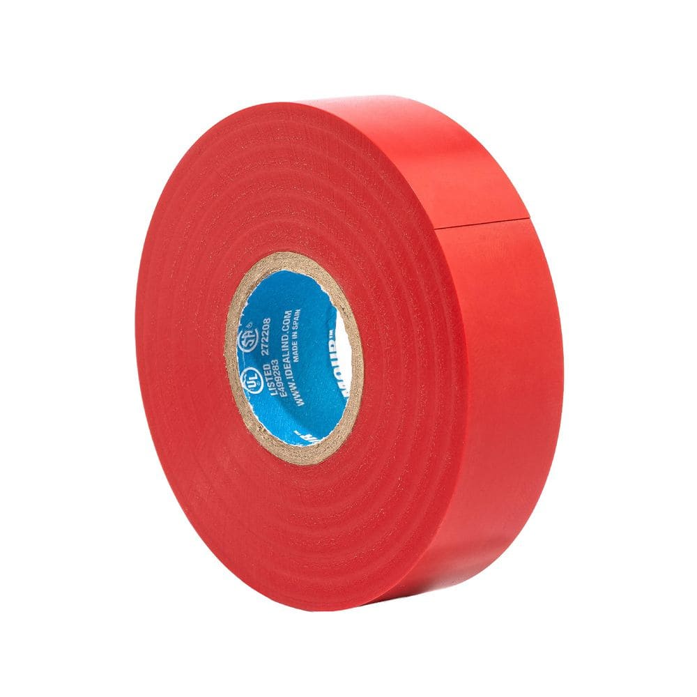 IDEAL Wire Armour 3/4 in. x 66 ft. Premium Vinyl Tape, Red (10