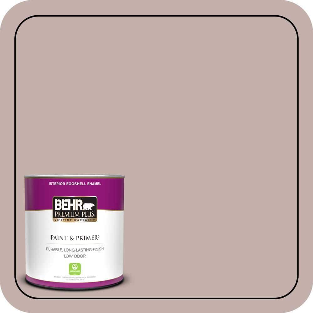1 qt. #N130-3 Moonlit Mauve Eggshell Enamel Low Odor Interior Paint & Primer price history on PriceWatchPro