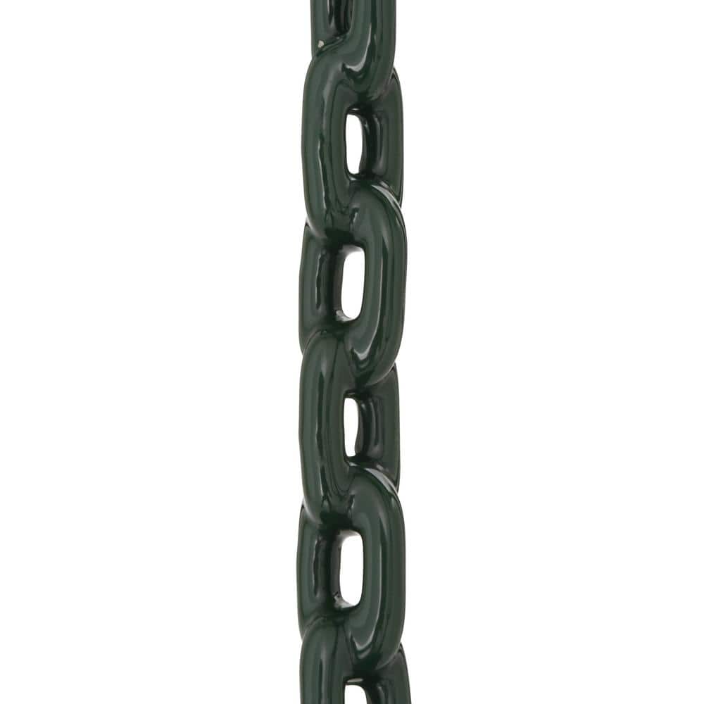 Green High-Density Plastic Buoy Ball Swing with Chain