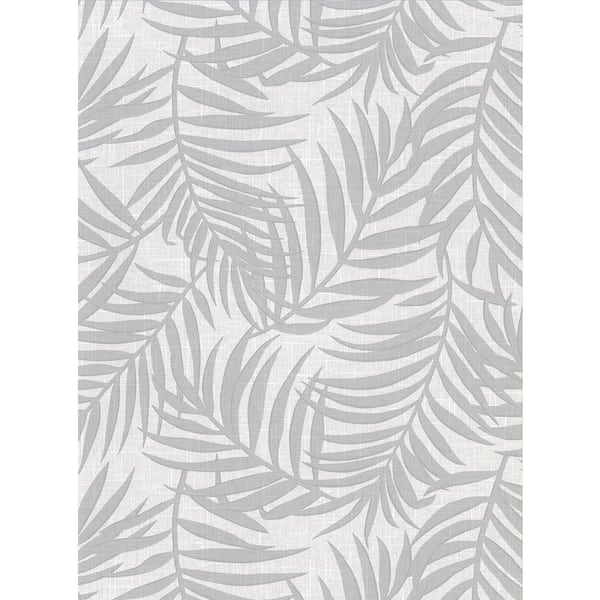 Warner Lanai Dove Fronds Dove Wallpaper Sample