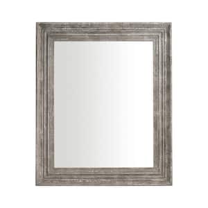 30 in. W x 35 in. H Rectangular Farmhouse Framed Wall Bathroom Vanity Mirror